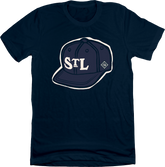 St. Louis Stars Negro Leagues Cap Shirt Navy T-shirt In The Clutch